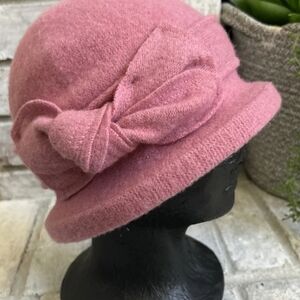 San Diego Hat Company Pink Cloche Hat